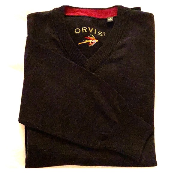 Orvis Other - ORVIS Men’s Merino Wool V-Neck Sweater-like new